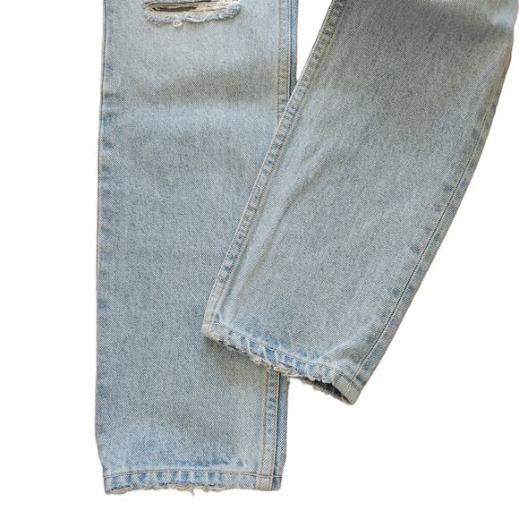 GRLFRND Karolina distressed skinny leg high waist jeans in Don't Speak Sz 25 NEW - Picture 6 of 8